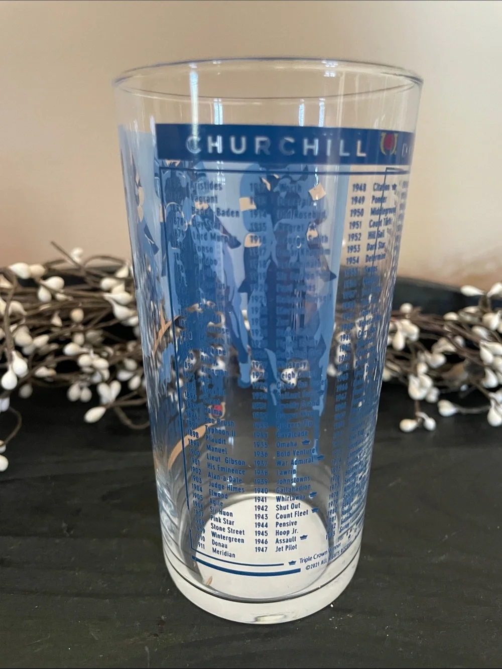NWT Kentucky Derby Churchill Downs 147 Anniversary Racing Julep Glass - 2021